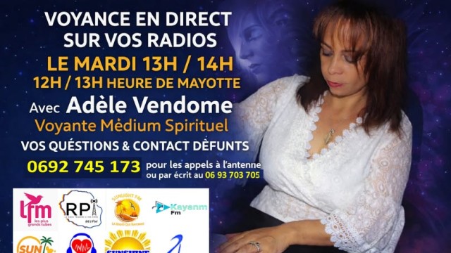 La VOYANCE en direct  —  avec ADÈLE VENDÔME